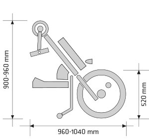 productos handbikes batec electrico 2 medidas laterales 01