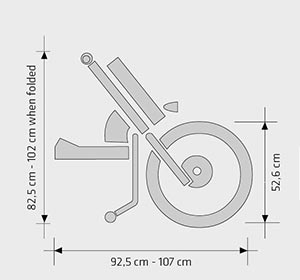 productos handbikes batec scrambler medidas laterales 02